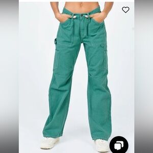 Miami Vice Green Cargo Jeans, S